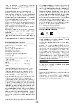 Preview for 28 page of Asist AE3S80 Instructions For Use Manual