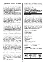 Preview for 46 page of Asist AE3S80 Instructions For Use Manual