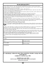 Предварительный просмотр 62 страницы Asist AE3S80 Instructions For Use Manual