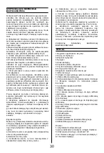 Preview for 30 page of Asist AE3VK20DN Instructions For Use Manual