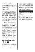 Preview for 39 page of Asist AE3VK20DN Instructions For Use Manual