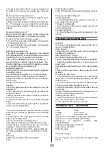 Preview for 50 page of Asist AE3VK20DN Instructions For Use Manual