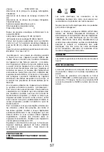 Preview for 57 page of Asist AE3VK20DN Instructions For Use Manual