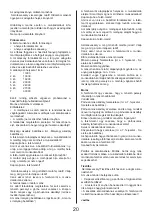 Предварительный просмотр 20 страницы Asist AE4F120DN Instructions For Use Manual