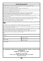 Предварительный просмотр 58 страницы Asist AE5PK110 Instructions For Use Manual