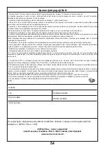 Предварительный просмотр 54 страницы Asist AE6H200DN-1 Instructions For Use Manual