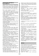 Preview for 43 page of Asist AE95K105-8 Instructions For Use Manual