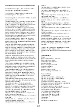 Preview for 37 page of Asist LM060 Instructions For Use Manual