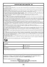 Preview for 58 page of Asist LM060 Instructions For Use Manual