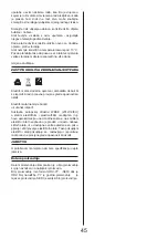 Preview for 45 page of Asist RE7C150-Z4 Instructions For Use Manual