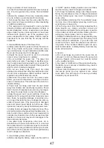 Preview for 47 page of Asist RE7C150-Z4 Instructions For Use Manual