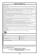 Preview for 78 page of Asist RE7C150-Z4 Instructions For Use Manual