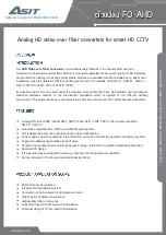 ASIT AHD-1V1D-T/RF-720P Quick Start Manual preview