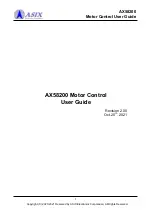 Предварительный просмотр 1 страницы ASIX AX58200 User Manual