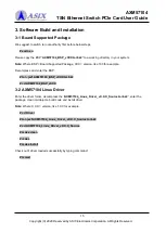 Preview for 15 page of ASIX AXM57104 User Manual