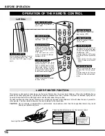 Preview for 16 page of Ask Proxima 9280 User Manual