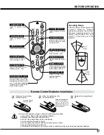 Preview for 17 page of Ask Proxima 9280 User Manual