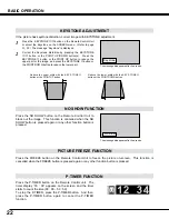 Preview for 22 page of Ask Proxima 9280 User Manual