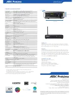 Preview for 2 page of Ask Proxima A3000 Series Brochure