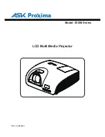 Preview for 1 page of Ask Proxima C3000 Series User Manual