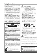 Preview for 4 page of Ask Proxima C3000 Series User Manual