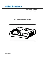 Ask Proxima C400 series User Manual preview