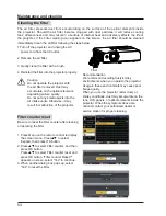 Preview for 54 page of Ask Proxima C400 series User Manual