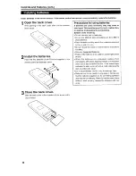 Preview for 14 page of Ask Proxima D-ILA Pro AV SX1 User Manual