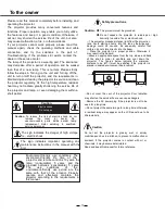 Preview for 4 page of Ask Proxima E1655U Owner'S Manual