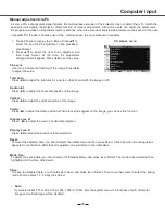 Preview for 32 page of Ask Proxima E1655U Owner'S Manual