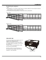 Preview for 13 page of Ask Proxima E3000 series User Manual