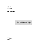 Preview for 1 page of Ask Proxima Impact 21 User Manual