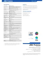 Preview for 2 page of Ask Proxima M20 Brochure