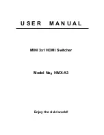 Предварительный просмотр 1 страницы Ask Technology HMX-A3 User Manual