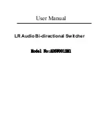 Ask ADSW0012M1 User Manual preview