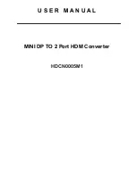 Ask HDCN0005M1 User Manual preview