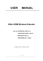 Preview for 1 page of Ask HDEX0021M1 User Manual