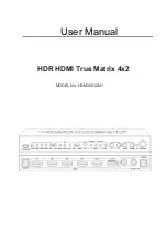 Preview for 1 page of Ask HDMX0012M1 User Manual