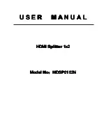 Preview for 1 page of Ask HDSP0102N User Manual