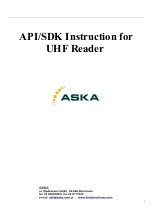 Aska NFC-9812 Instructions Manual preview