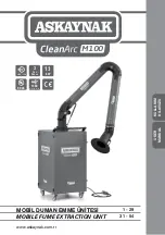 ASKAYNAK CleanArc M100 User Manual preview