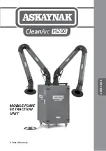 Preview for 33 page of ASKAYNAK CleanArc M200 User Manual