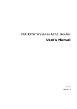 Askey RTA300W User Manual preview