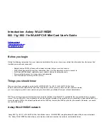 Askey WLL6190D25 User Manual preview