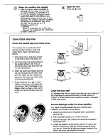 Предварительный просмотр 8 страницы Asko 12004 How To Use Manual