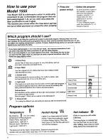 Preview for 8 page of Asko 1555 How To Use Manual