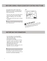 Preview for 4 page of Asko 1631g series Operating Instructions Manual