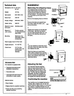 Предварительный просмотр 11 страницы Asko 20605 - Quick Start Manual