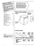 Preview for 2 page of Asko 7304 How To Use Manual