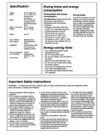 Preview for 7 page of Asko 7305 - Quick Start Manual